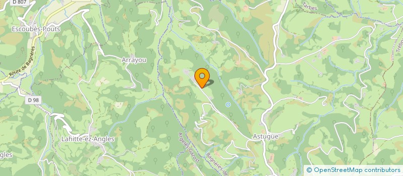 localisation de l'entreprise MONSIEUR DIDIER LAFFONT  ASTUGUE