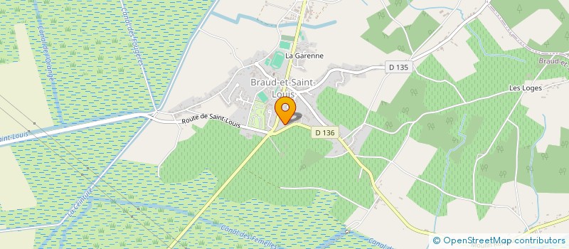 localisation de l'entreprise MONSIEUR DIDIER LAFITTE à BRAUD-ET-SAINT-LOUIS