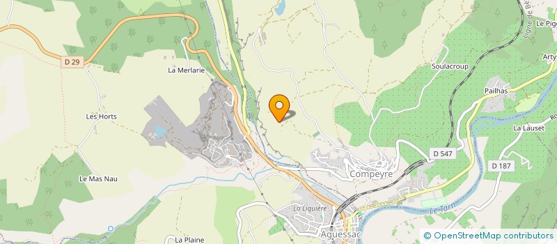 localisation de l'entreprise MONSIEUR DIDIER LAFONT à VERRIERES