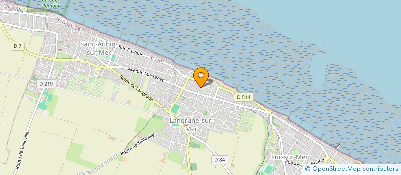 localisation de l'entreprise MONSIEUR DIDIER LAGEIRSE  LANGRUNE-SUR-MER