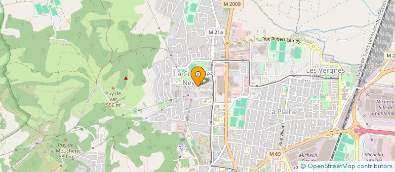 localisation de l'entreprise MONSIEUR DIDIER LAGET  CLERMONT-FERRAND