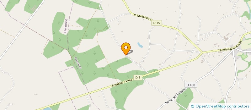 localisation de l'entreprise MONSIEUR DIDIER LAGEYRE  POMAREZ