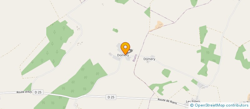 localisation de l'entreprise MONSIEUR DIDIER LAGNEAU  RIANS