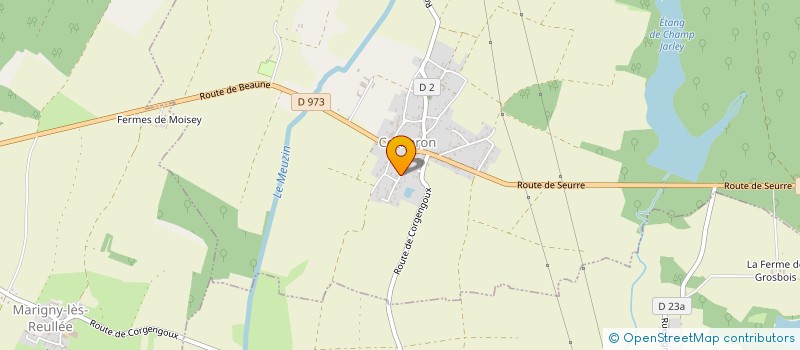 localisation de l'entreprise MONSIEUR DIDIER LAGOGUE  CORBERON