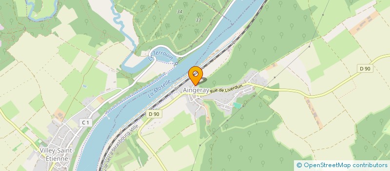 localisation de l'entreprise MONSIEUR DIDIER LAGORCE  AINGERAY