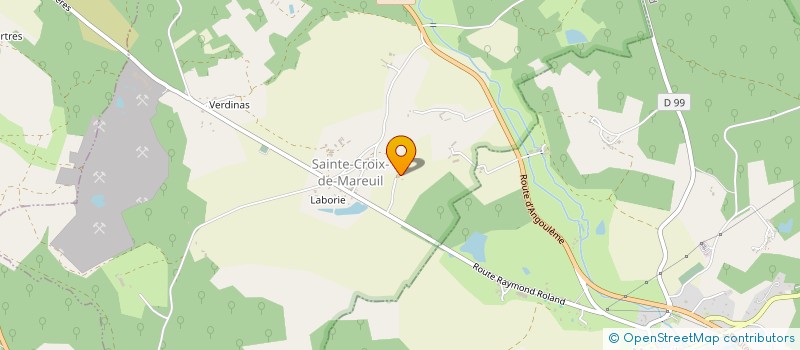 localisation de l'entreprise MONSIEUR DIDIER LAGRACE  MAREUIL EN PERIGORD