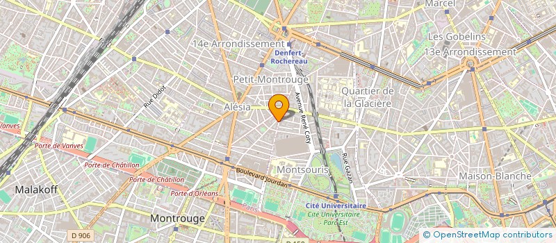 localisation de l'entreprise MONSIEUR DIDIER LALINEC  PARIS