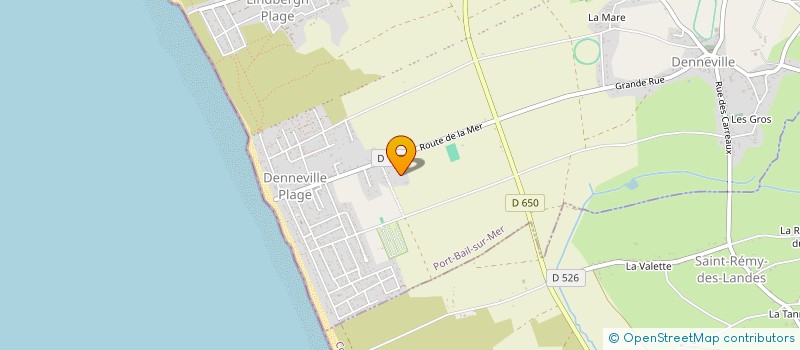 localisation de l'entreprise MONSIEUR DIDIER LALLEMAND  PORT-BAIL-SUR-MER