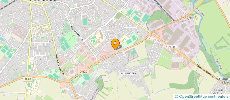 localisation de l'entreprise MONSIEUR DIDIER LAMAMY à CHATEAUROUX