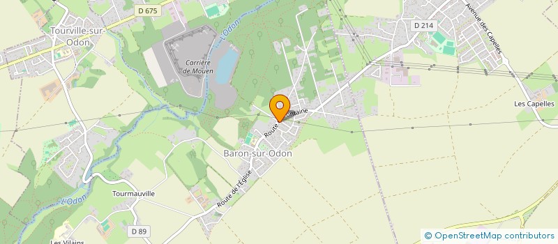 localisation de l'entreprise MONSIEUR DIDIER LAMY  BARON-SUR-ODON