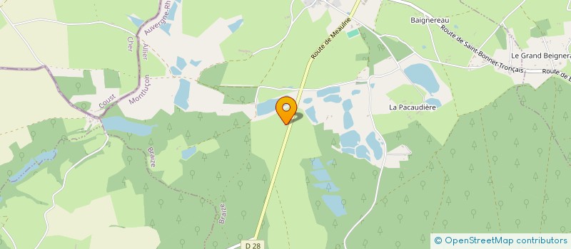 localisation de l'entreprise MONSIEUR DIDIER LAMY  SAINT-BONNET-TRONCAIS