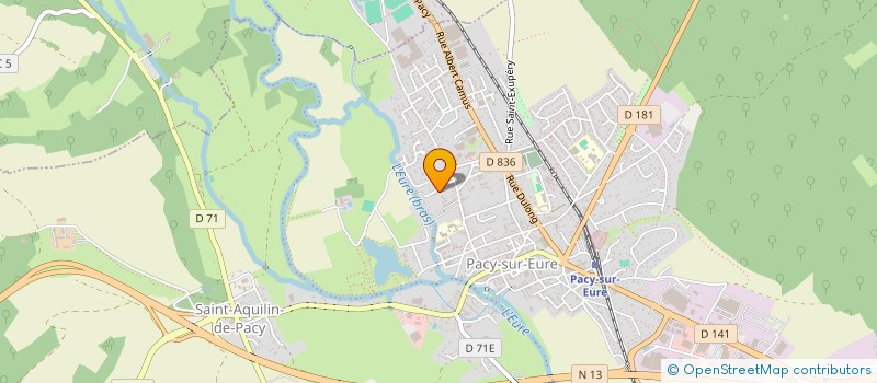 localisation de l'entreprise MONSIEUR DIDIER LANCESTREMERE  PACY-SUR-EURE