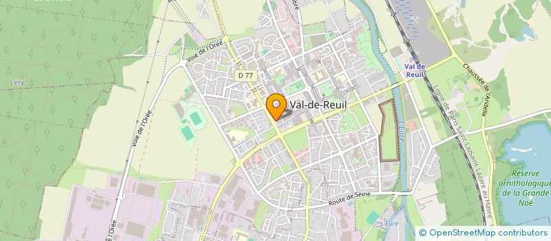 localisation de l'entreprise MONSIEUR DIDIER LANCTUIT à VAL DE REUIL