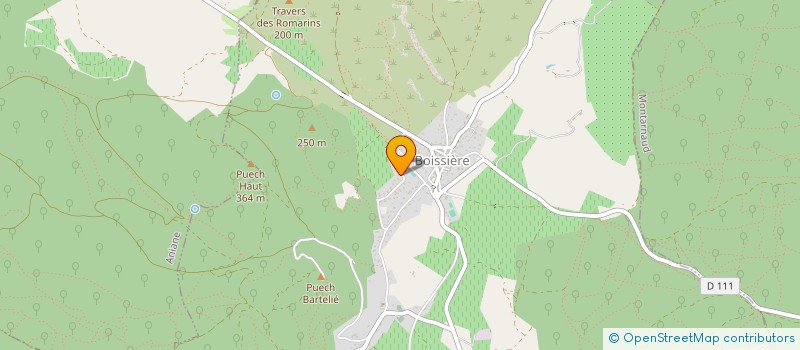 localisation de l'entreprise MONSIEUR DIDIER LANDEMAINE  LA BOISSIERE