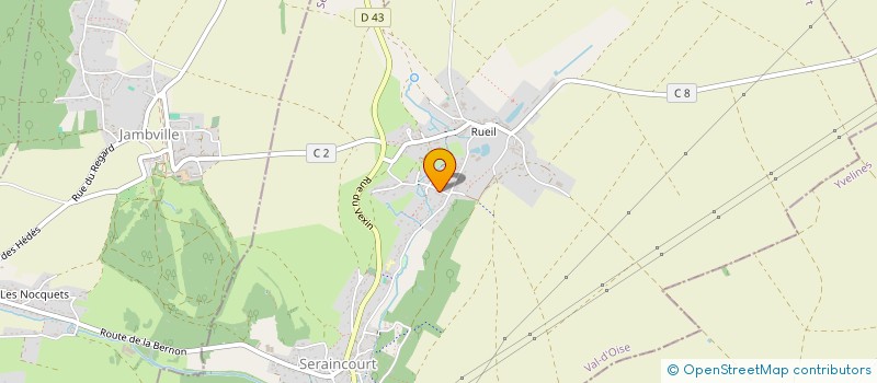 localisation de l'entreprise MONSIEUR DIDIER LANDRE  SERAINCOURT