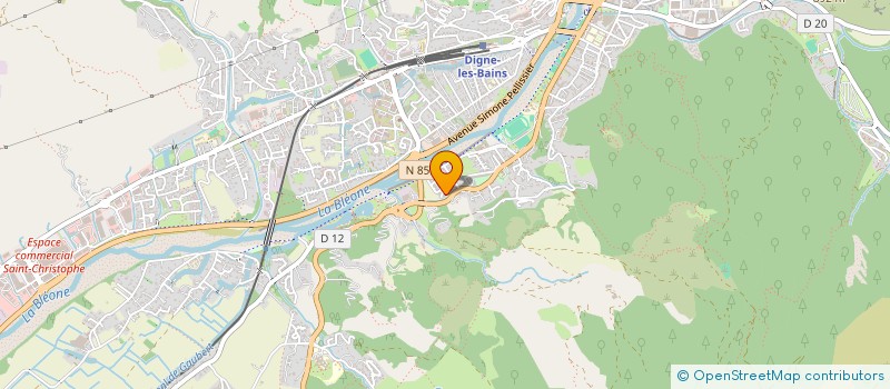 localisation de l'entreprise MONSIEUR DIDIER LANGLET à DIGNE-LES-BAINS