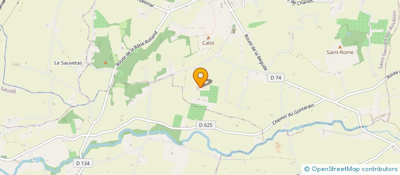 localisation de l'entreprise MONSIEUR DIDIER LANTHELME  SAINT-GERVAIS-SUR-ROUBION