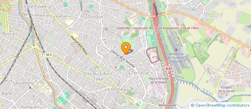 localisation de l'entreprise MONSIEUR DIDIER LAPORTE à TOULOUSE