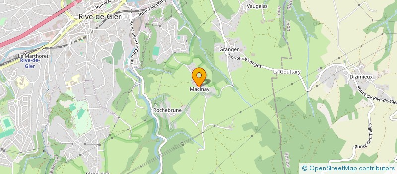 localisation de l'entreprise MONSIEUR DIDIER LARDERET  CHATEAUNEUF