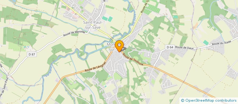 localisation de l'entreprise MONSIEUR DIDIER LARRE LARROUY  MONTAIGUT-SUR-SAVE