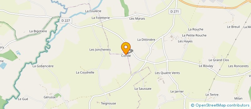localisation de l'entreprise MONSIEUR DIDIER LAUNAY à LA MESNIERE