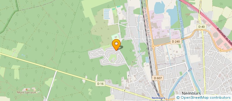 localisation de l'entreprise MONSIEUR DIDIER LE BLEVEC  SAINT-PIERRE-LES-NEMOURS