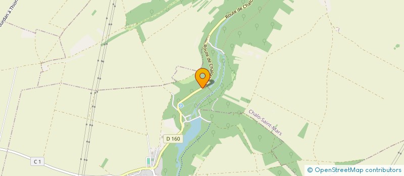 localisation de l'entreprise MONSIEUR DIDIER LE CARPENTIER  CHALOU-MOULINEUX