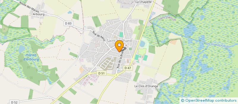 localisation de l'entreprise MONSIEUR DIDIER LE CLERE à SAINT-LYPHARD