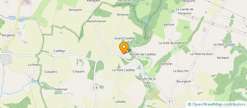 localisation de l'entreprise MONSIEUR DIDIER LE CORRE à MUZILLAC