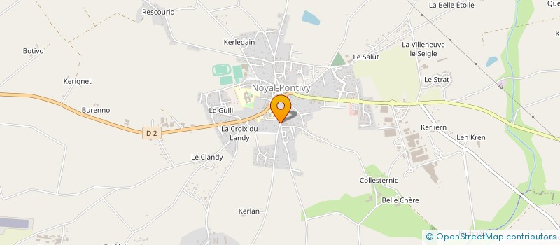 localisation de l'entreprise MONSIEUR DIDIER LE DROGO à NOYAL-PONTIVY