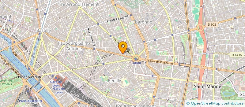 localisation de l'entreprise MONSIEUR DIDIER LE GAL  PARIS