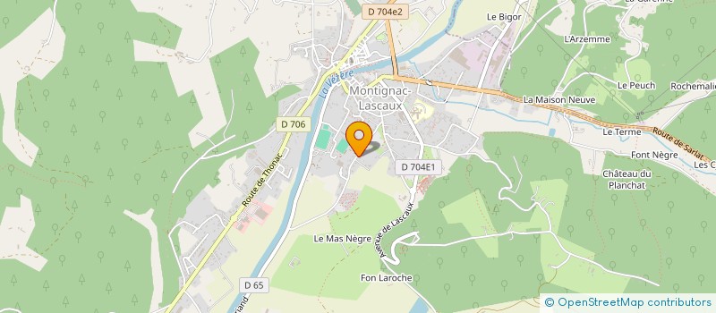 localisation de l'entreprise MONSIEUR DIDIER LE MARRE à MONTIGNAC-LASCAUX