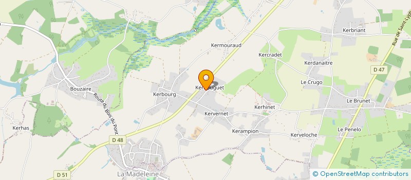 localisation de l'entreprise MONSIEUR DIDIER LE MOINE DE SAINTE MARIE  SAINT-LYPHARD