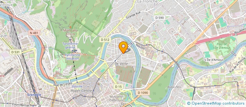 localisation de l'entreprise MONSIEUR DIDIER LE PATEZOUR  GRENOBLE