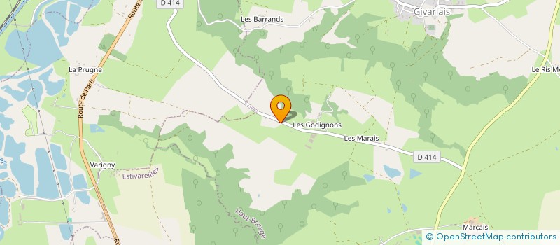 localisation de l'entreprise MONSIEUR DIDIER LE PROVOST  SAINT-CAPRAIS