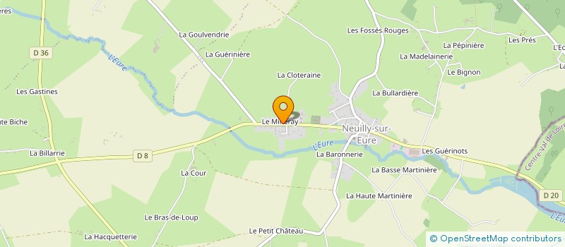 localisation de l'entreprise MONSIEUR DIDIER LE ROUX à LONGNY LES VILLAGES
