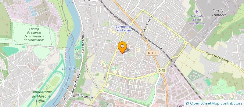 localisation de l'entreprise MONSIEUR DIDIER LE ROUZIC  CORMEILLES-EN-PARISIS