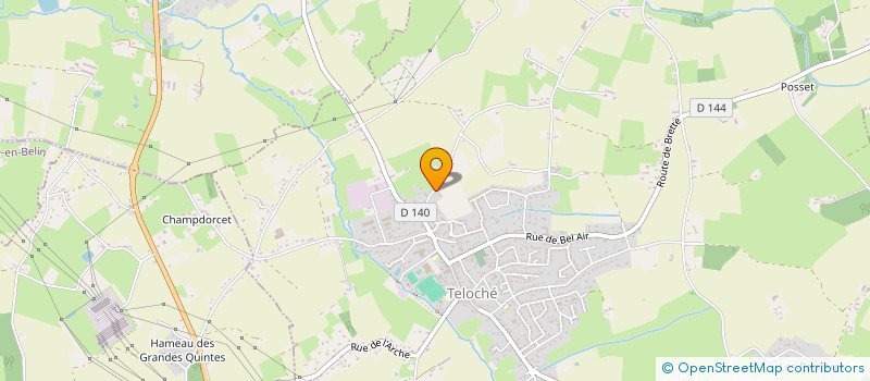 localisation de l'entreprise MONSIEUR DIDIER LEBERT  TELOCHE