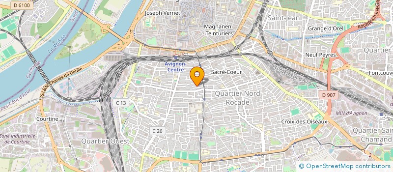 localisation de l'entreprise MONSIEUR DIDIER LEBOUCHER  AVIGNON