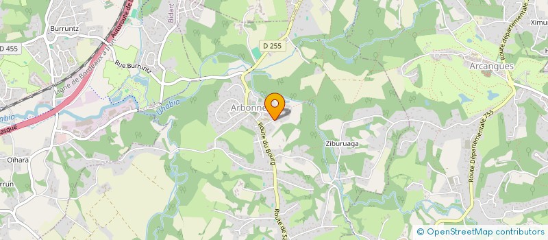 localisation de l'entreprise MONSIEUR DIDIER LEBRUN  ARBONNE