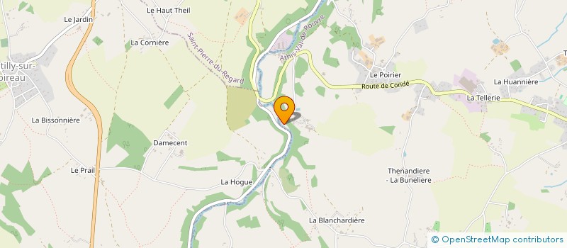 localisation de l'entreprise MONSIEUR DIDIER LEBULANGER à ATHIS-VAL DE ROUVRE