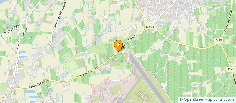 localisation de l'entreprise MONSIEUR DIDIER LECCHI  CAMARET-SUR-AIGUES