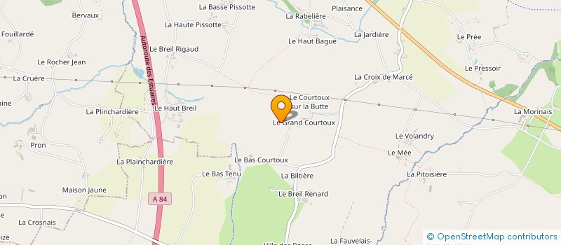 localisation de l'entreprise MONSIEUR DIDIER LECHEVIN  SAINT-GERMAIN-EN-COGLES