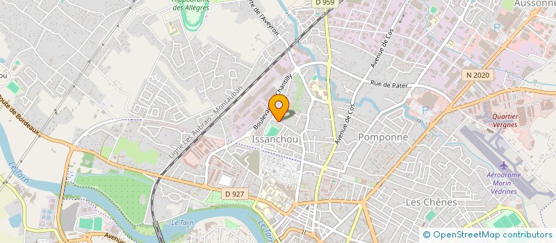 localisation de l'entreprise MONSIEUR DIDIER LECOQ  MONTAUBAN