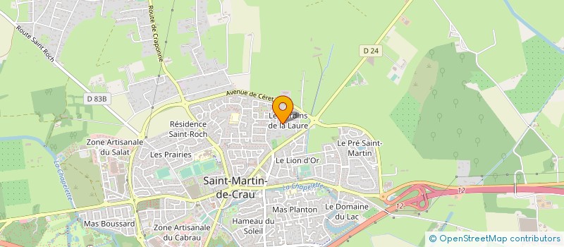 localisation de l'entreprise MONSIEUR DIDIER LECQ à SAINT-MARTIN-DE-CRAU