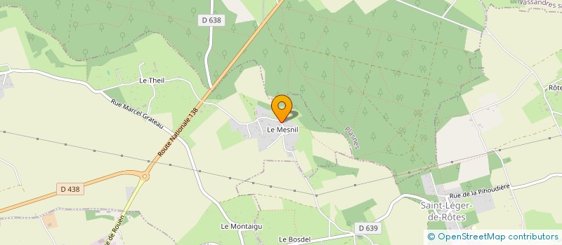 localisation de l'entreprise MONSIEUR DIDIER LEDRAN  VALAILLES