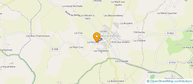 localisation de l'entreprise MONSIEUR DIDIER LEFAUCHEUR à MONTCHEVREL