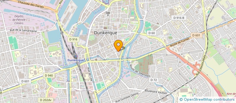 localisation de l'entreprise MONSIEUR DIDIER LEFEBURE à DUNKERQUE