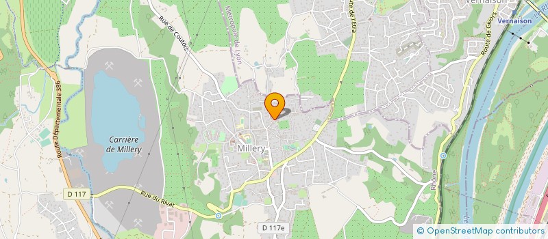 localisation de l'entreprise MONSIEUR DIDIER LEFEVRE  MILLERY