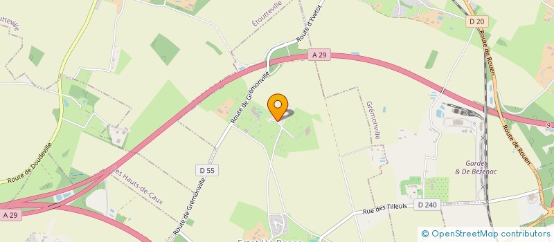 localisation de l'entreprise MONSIEUR DIDIER LEFRANCOIS  ECTOT-LES-BAONS